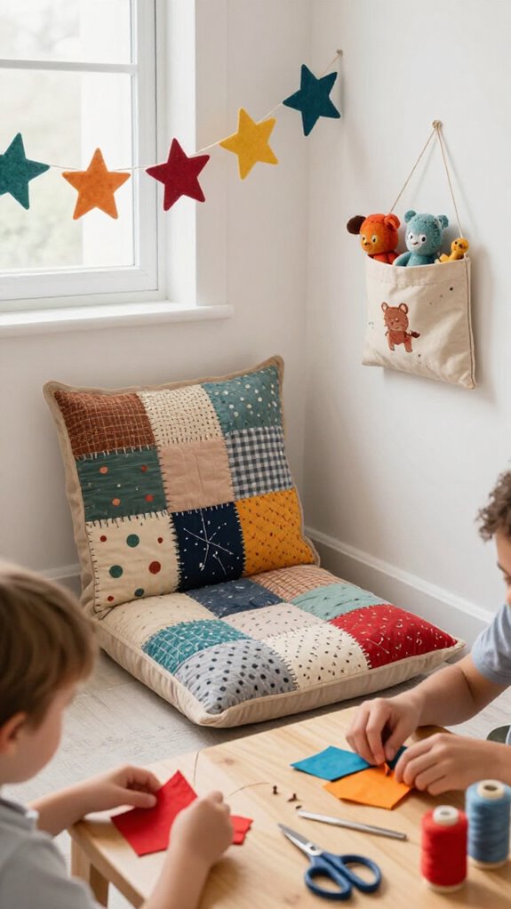 19 Sewing Projects for Kids That Make Their Rooms More Fun 22 two fat quarters beginner sewing
